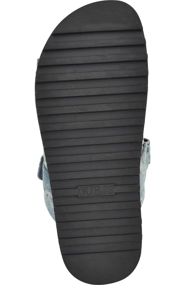 GUESS Fabulon Sandal, Alternate, color, Medium Blue 420