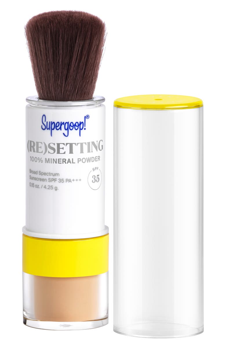 Supergoop!<sup>®</sup> (Re)setting 100% Mineral Powder Foundation SPF 35, Main, color, Medium