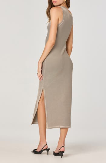 Asymmetric Knit Dress