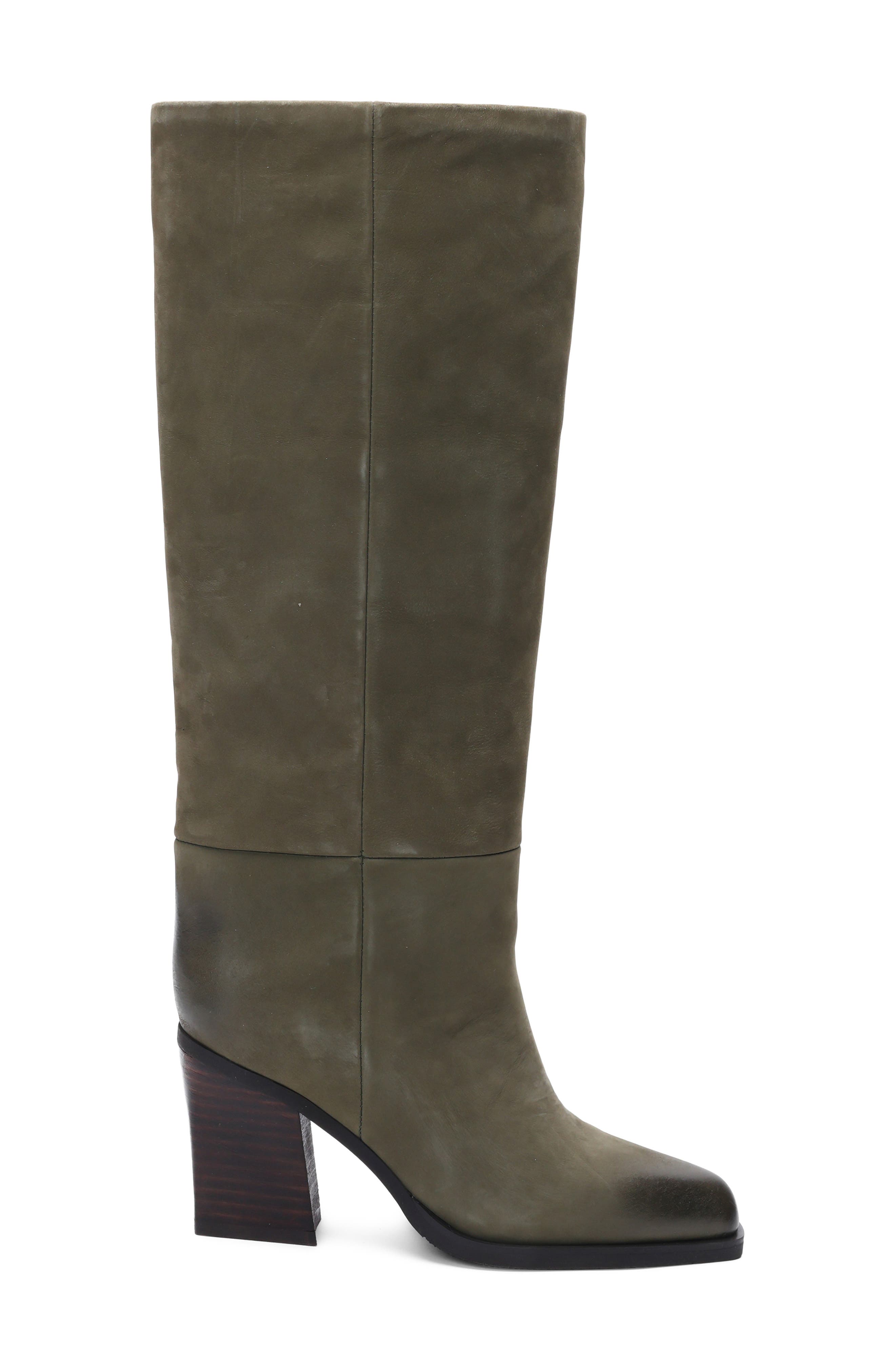 Kenneth Cole Jackson Knee High Leather Boot (Women) | Nordstrom