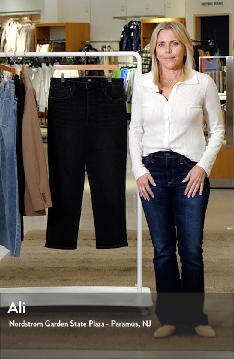 Rosa High Waist Ankle Slim Straight Leg Jeans, sales video thumbnail