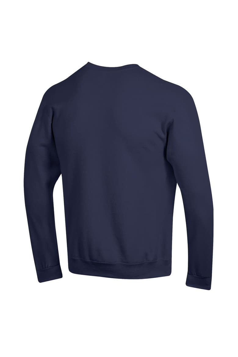 Men's Champion  Navy New York Yankees Heart & Soul Powerblend Sweatshirt, Alternate, color, Navy