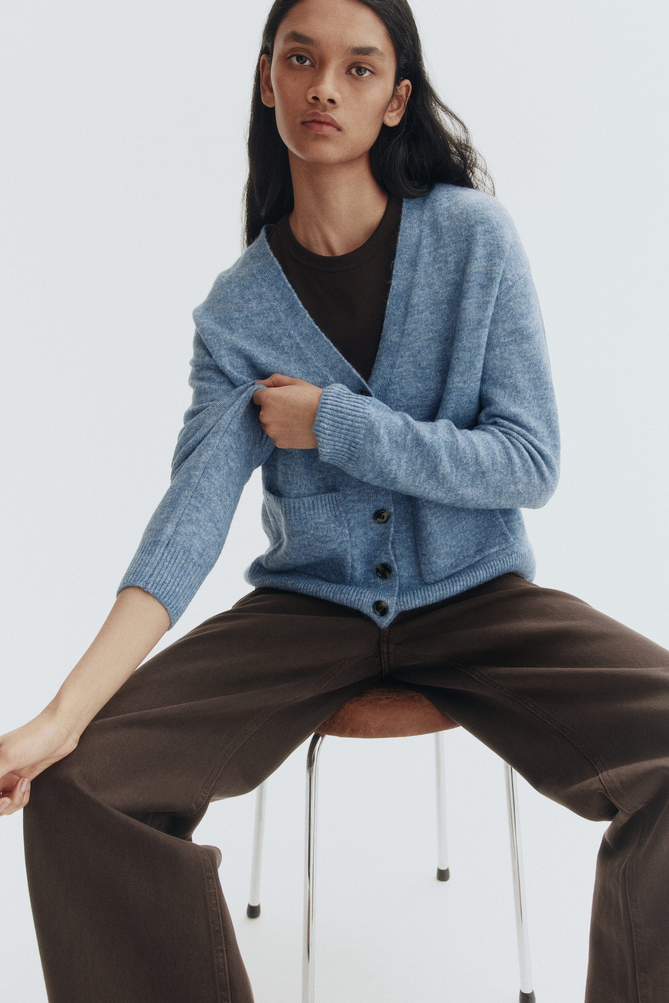 Loose-fit Cardigan - image 2