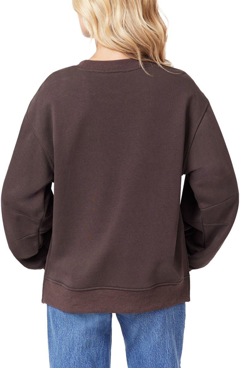 Oversize Side Vent Sweatshirt
