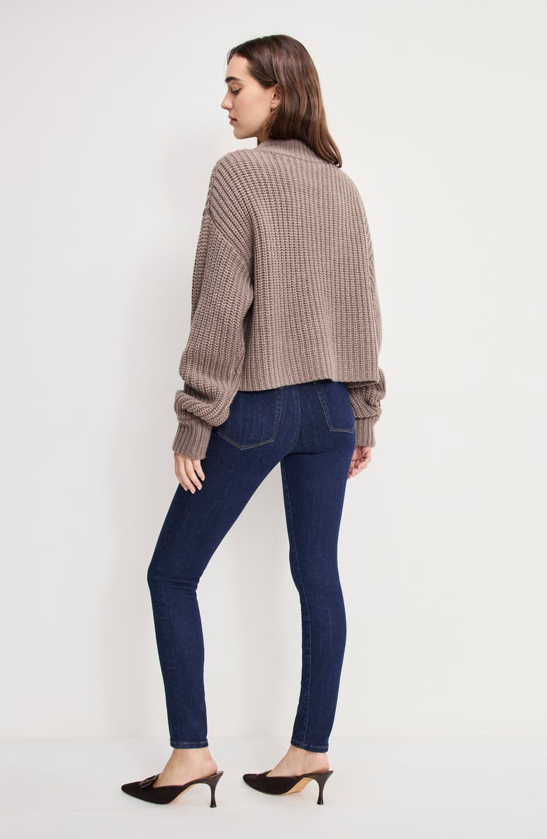 Good American Good Legs Skinny Jeans, Alternate, color, Indigo1153