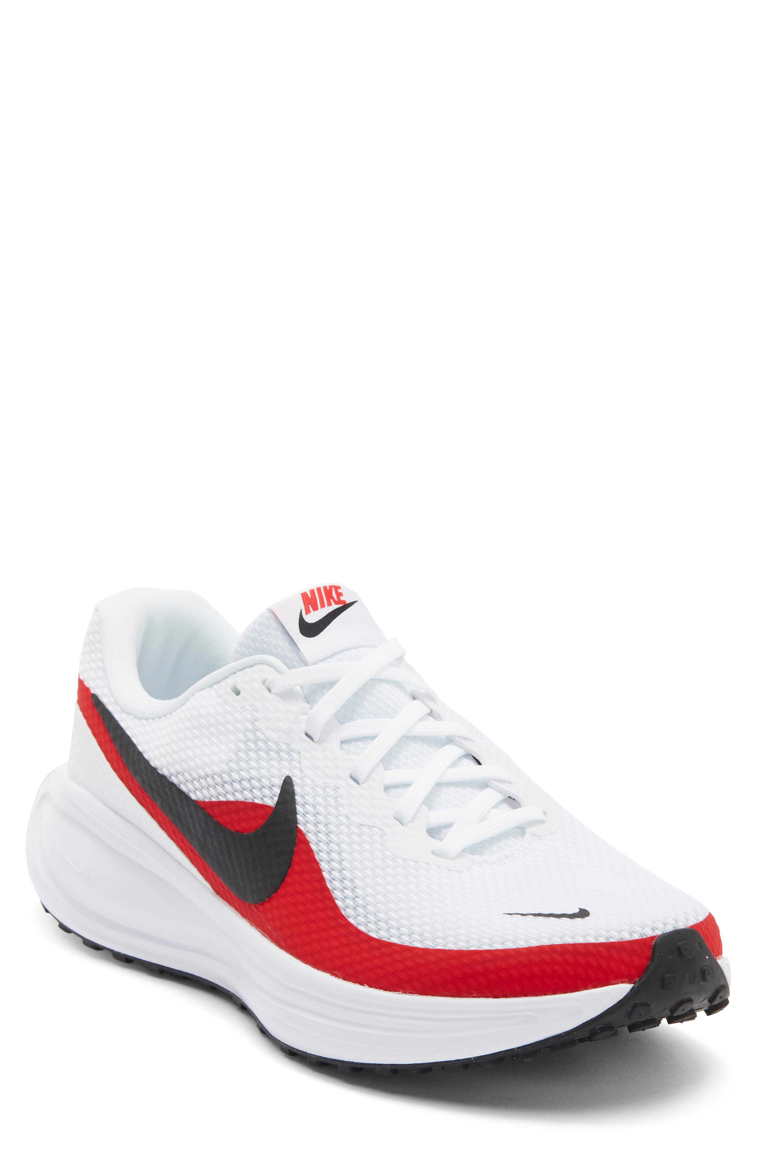  White/ Black/ University Red