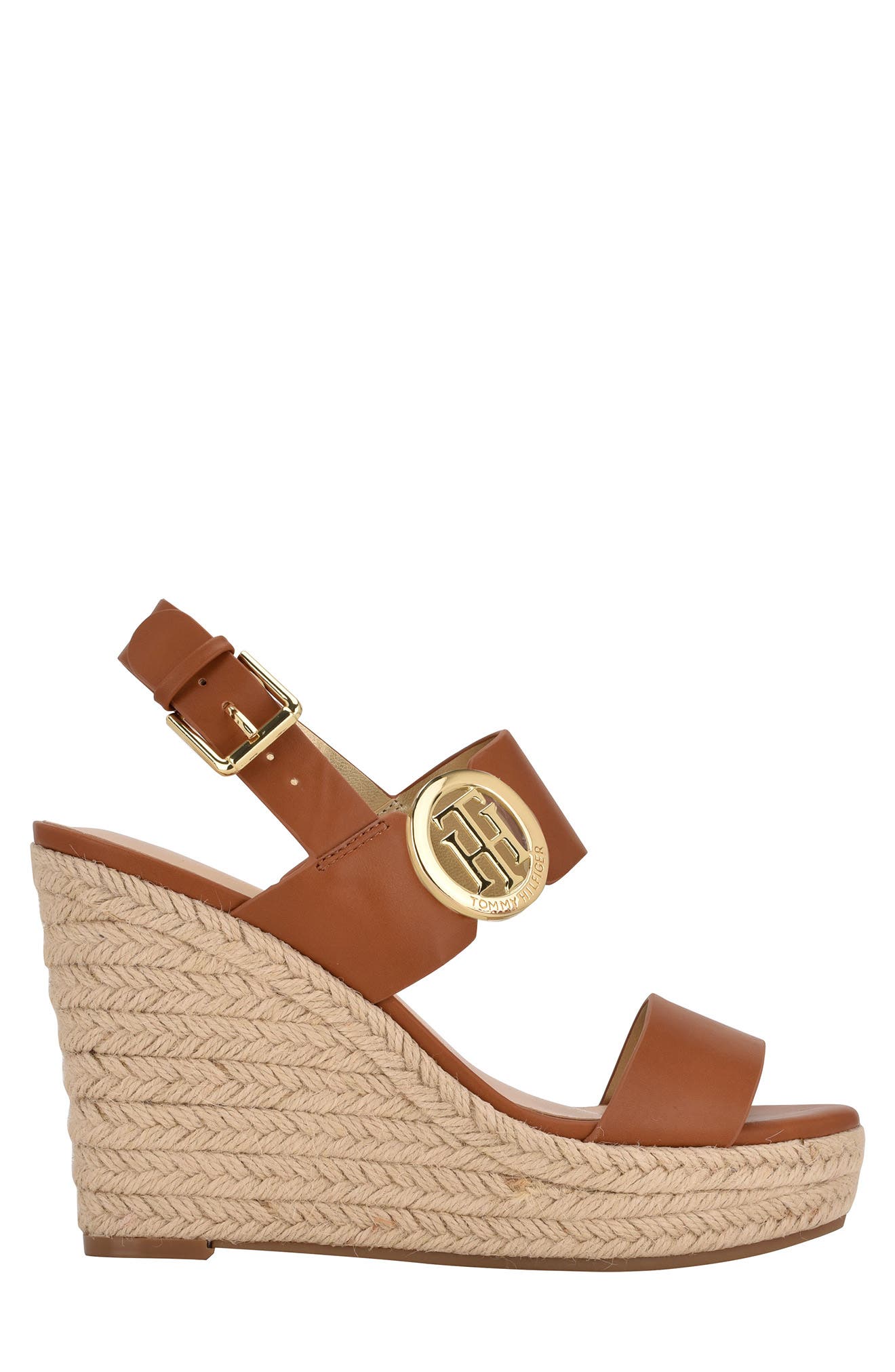 Kahdy Espadrille Wedge Sandal, Alternate, color, LIGHT BROWN 230