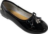 bebe Kids' Faux Leather Ballet Flat