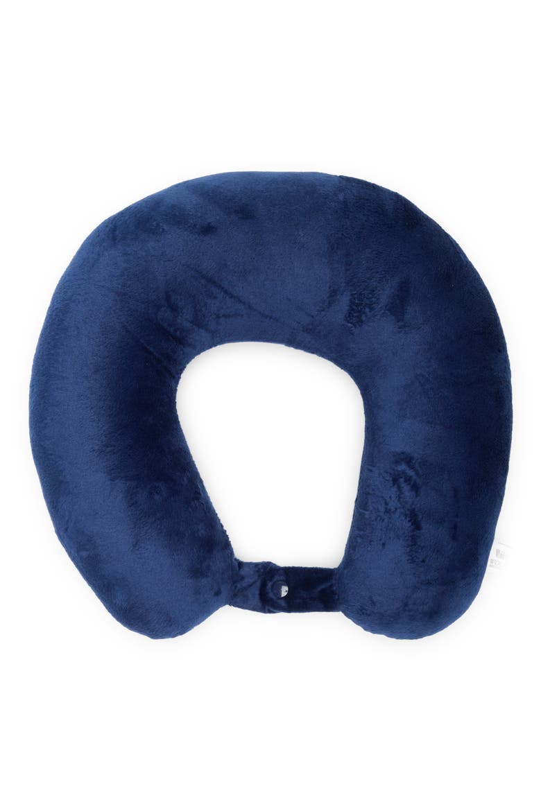 Oversize Neck Pillow, Main, color, NAVY