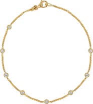 Bony Levy Monaco Diamond Station Bracelet
