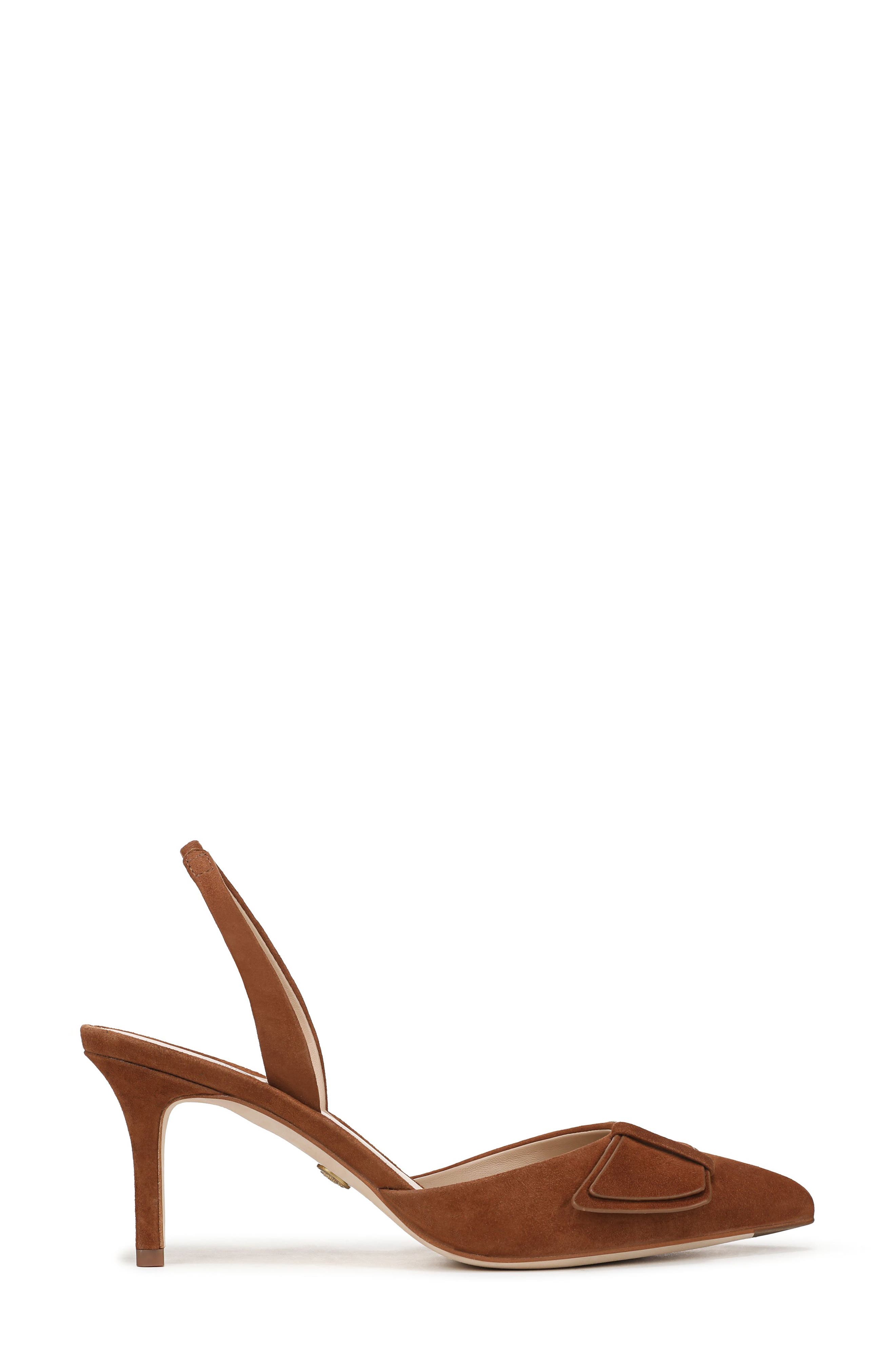 Veronica Beard Lisbeth Slingback Pointed Toe Pump, Alternate, color, Hazelwood