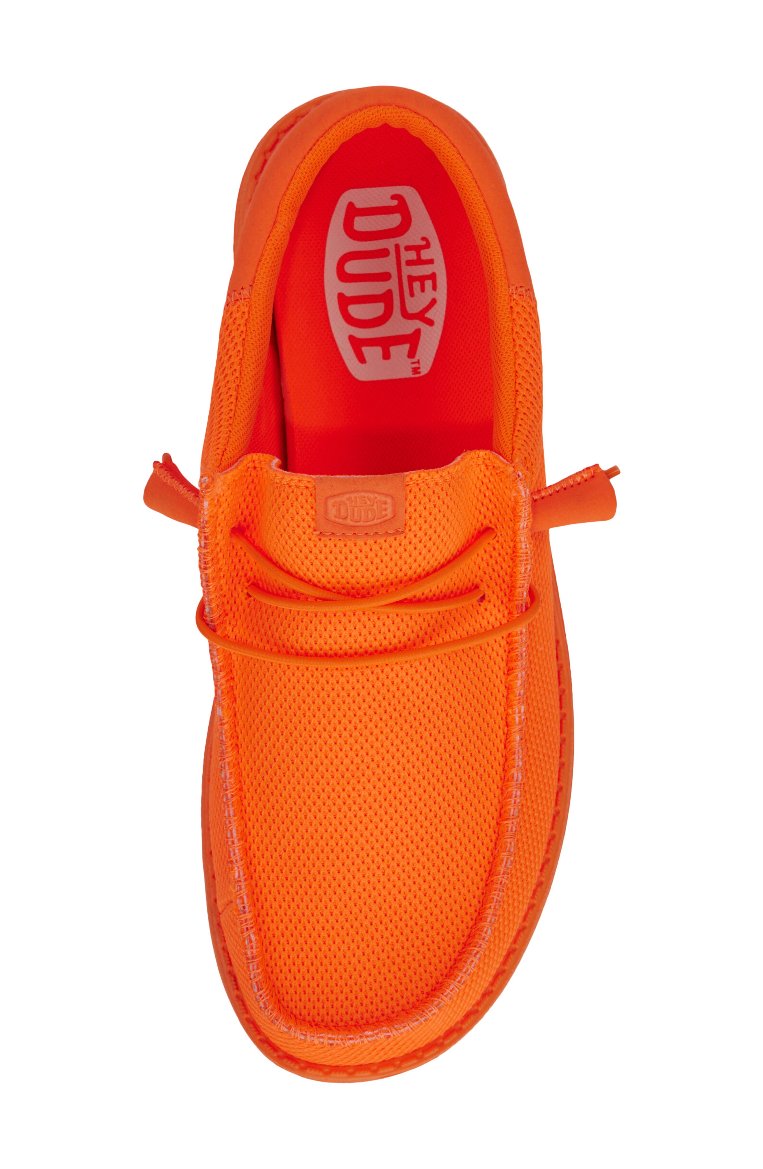 Hey Dude Wally Funk Mono Nora Slip-On Shoe, Alternate, color, Neon Orange