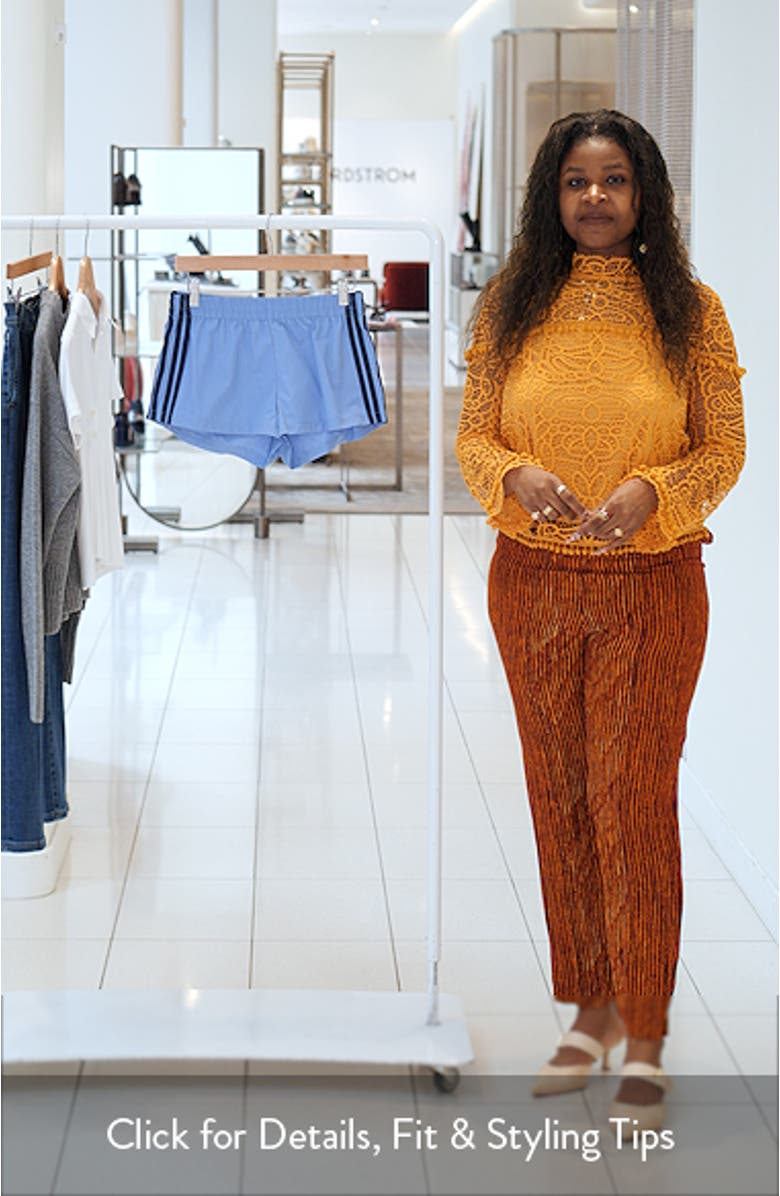 Nikki Stripe Nylon Shorts, sales video thumbnail