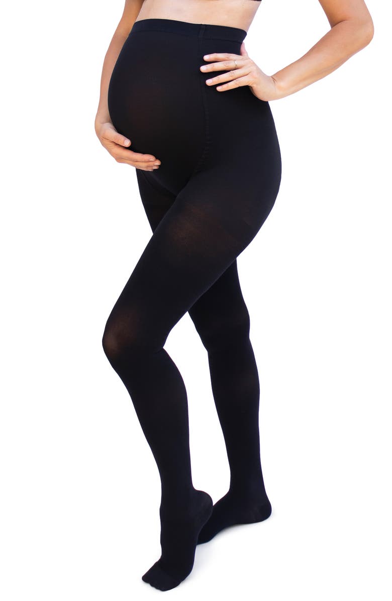 Belly Bandit<sup>®</sup> Maternity Compression Tights, Alternate, color,