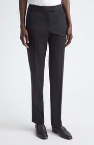 Lafayette 148 New York Waldorf Straight Leg Ankle Pants