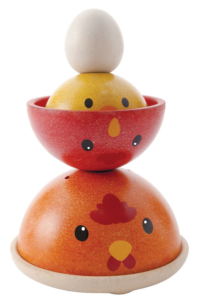 PlanToys<sup
®</sup
 Chicken Nesting Playset, Alternate, color, 