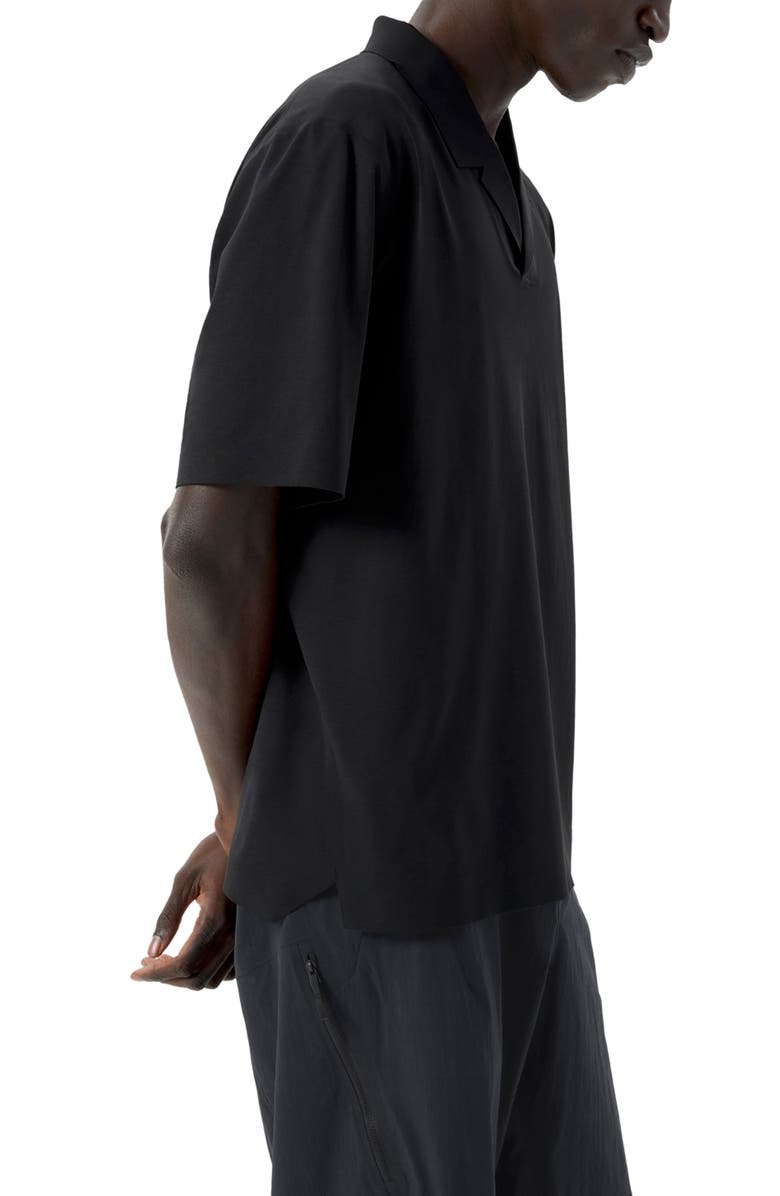 Veilance Metron Performance Polo, Alternate, color, Black