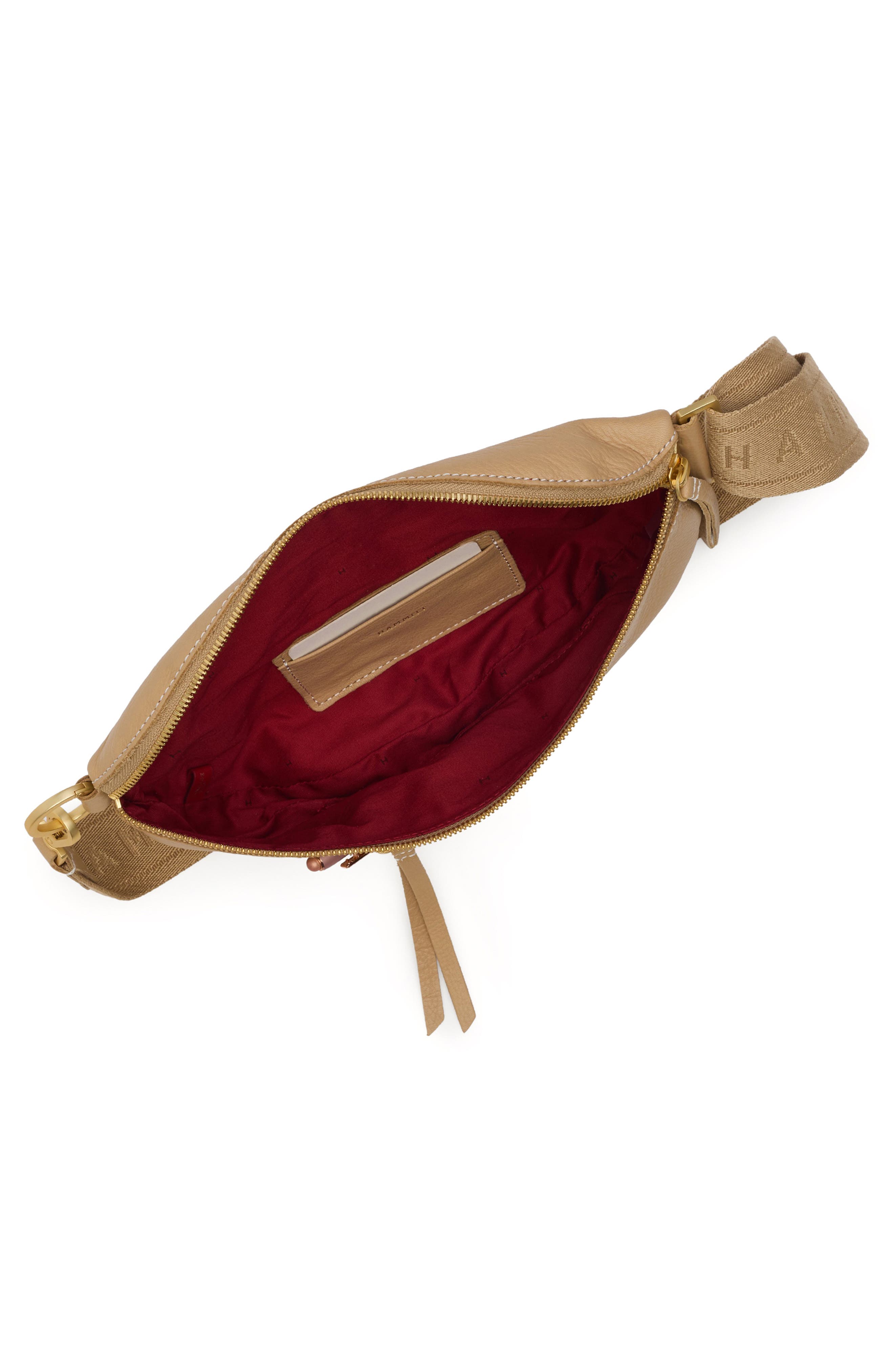 HAMMITT Medium Charles Crossbody Bag, Alternate, color, Toasty Sand/ Brushed Gold