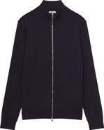Reiss Hampshire Wool Zip Cardigan