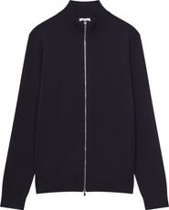 Reiss Hampshire Wool Zip Cardigan