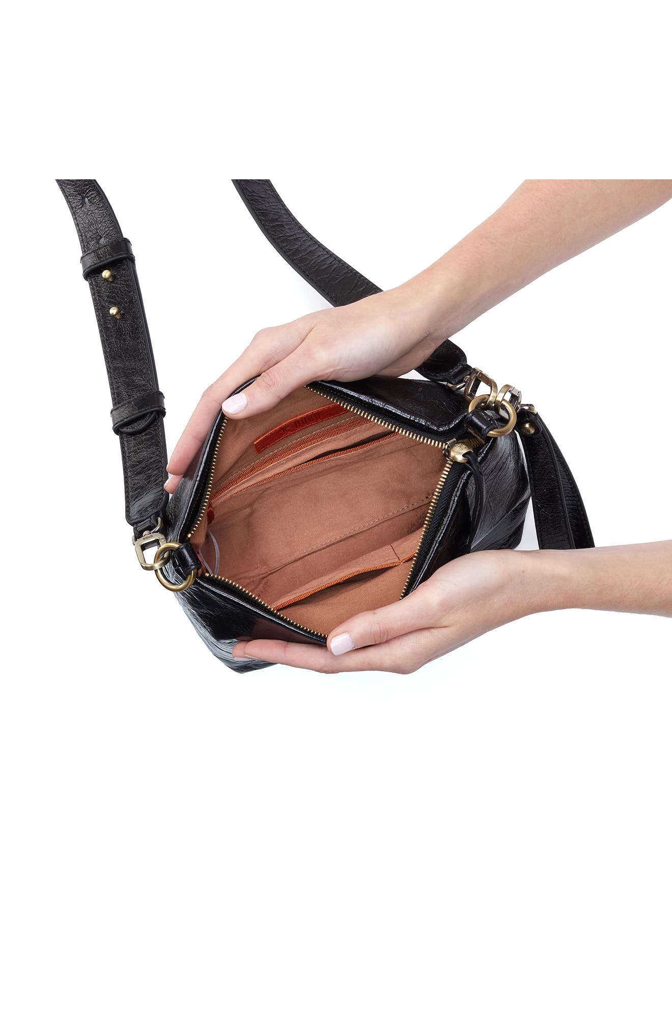 HOBO Ashe Leather Crossbody Bag, Alternate, color, 