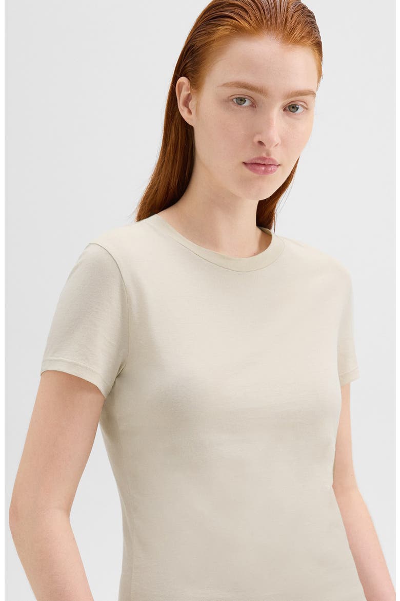 Tiny Apex Organic Pima Cotton T-Shirt, Alternate, color, PUMICE - B13