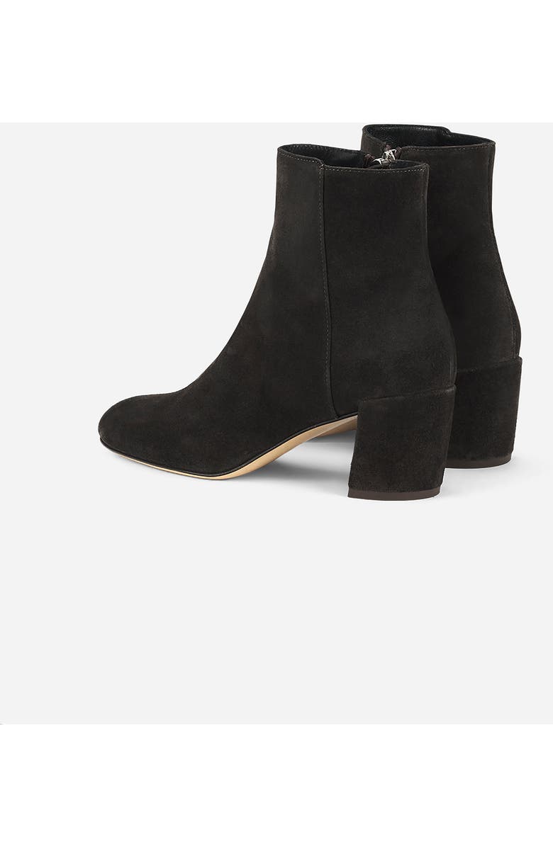 AGL Lynn Water-resistant velour Bootie, Alternate, color, Charcoal