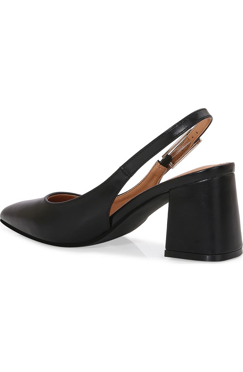 BERNESS Pointed Toe Slingback Pump, Alternate, color, Black