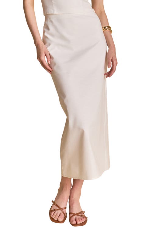Endless Rose Linen Maxi Skirt
