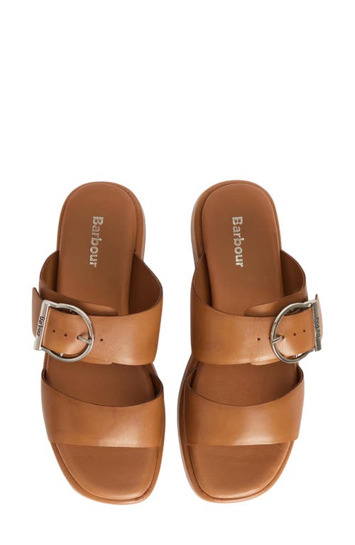 Barbour Adele Slide Sandal In Tan