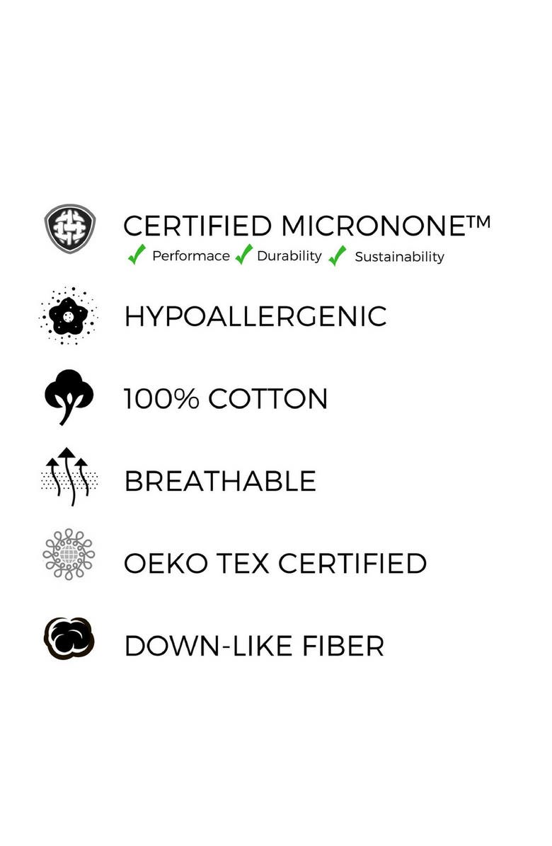 PILLOW GUY Med/Firm Down Alternative Side/Back Sleeper Pillow - Set of 2, Alternate, color, 