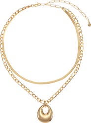 Ettika Large Pendant Necklace