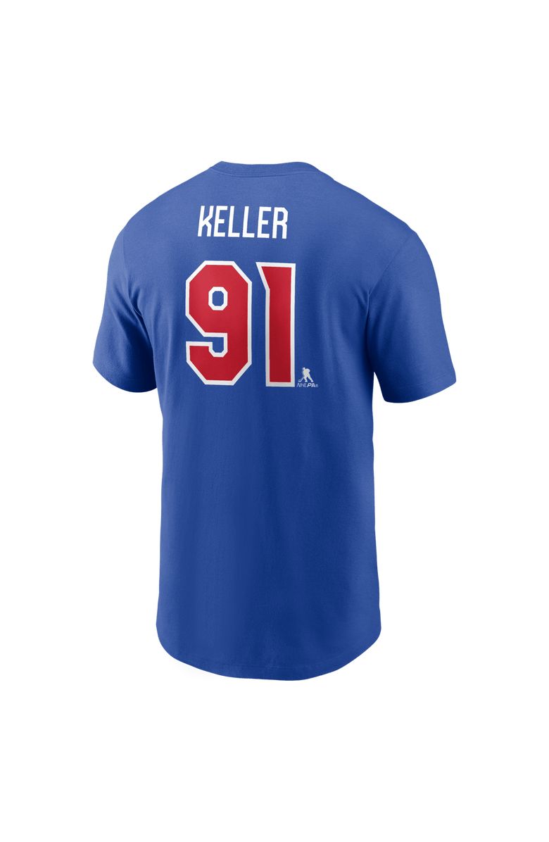 Nike Men's Nike Clayton Keller Royal USA Hockey 2026 Name & Number T-Shirt, Alternate, color, Royal