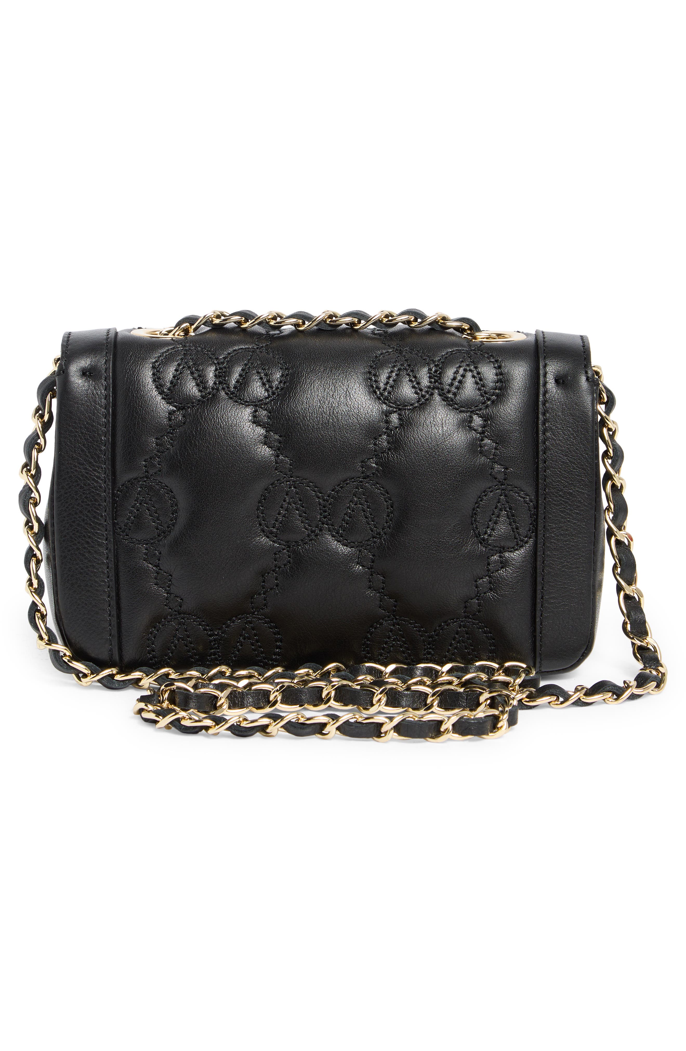 VALENTINO BY MARIO VALENTINO Lady Monogram Matelasse Crossbody Bag, Alternate, color, 