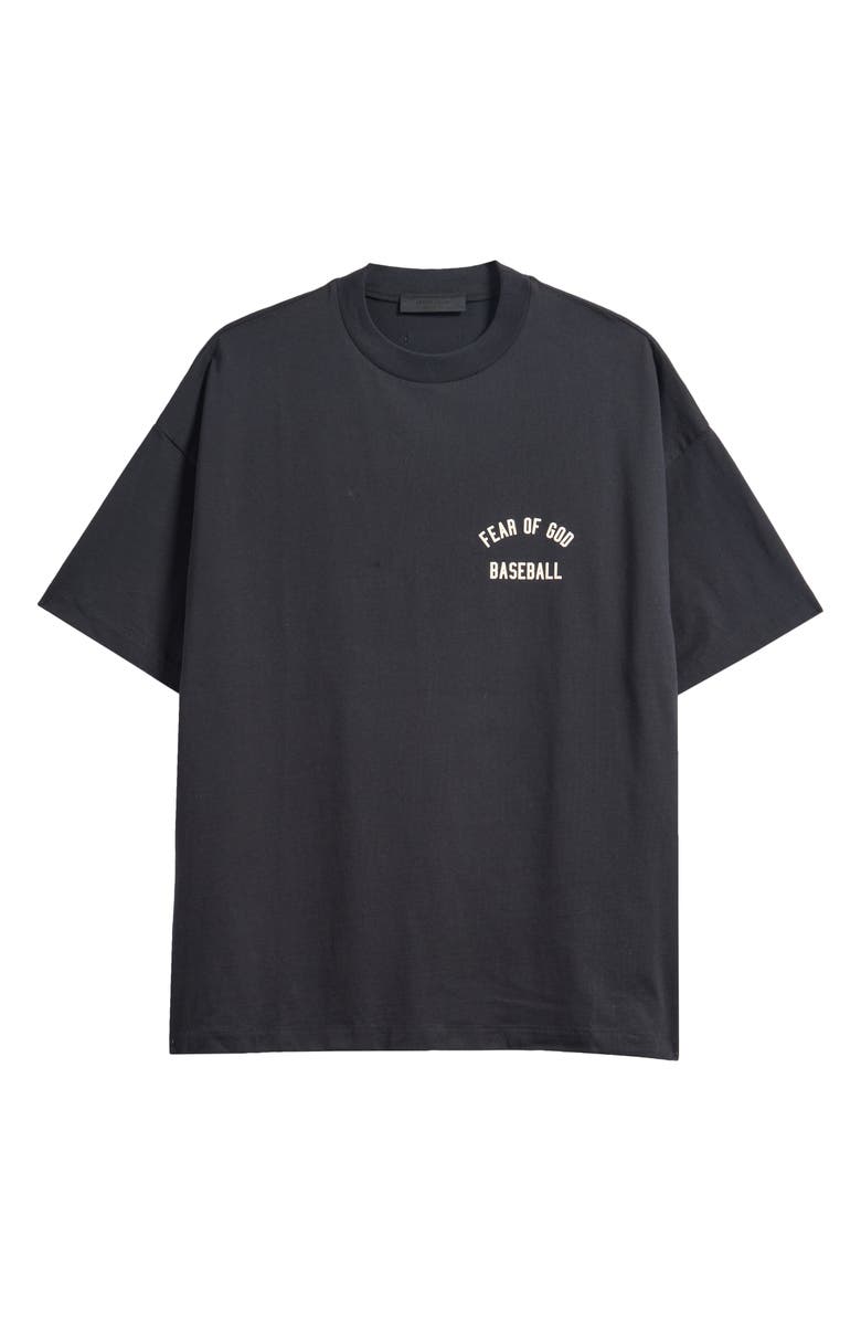 Fear of God Essentials x MLB '90S Fit Cotton Graphic T-Shirt, Alternate, color, Black