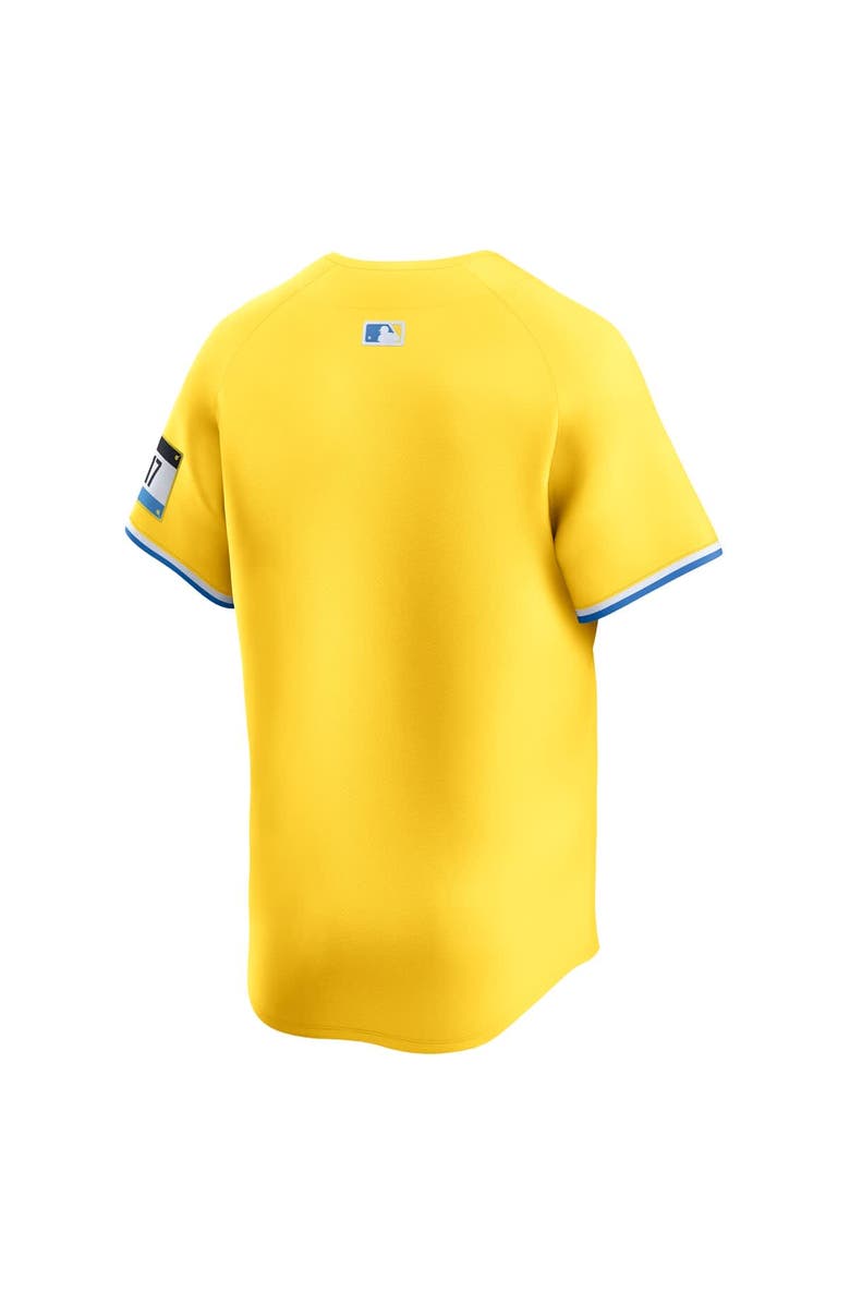 Nike Men's Nike  Gold Boston Red Sox City Connect Limited Jersey, Alternate, color, Gold