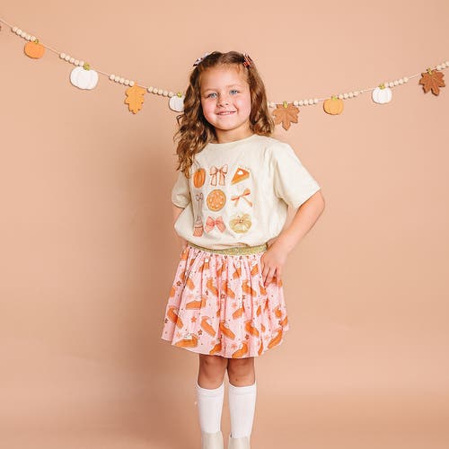 Sweet Wink Pumpkin Pie Thanksgiving Tutu In Orange