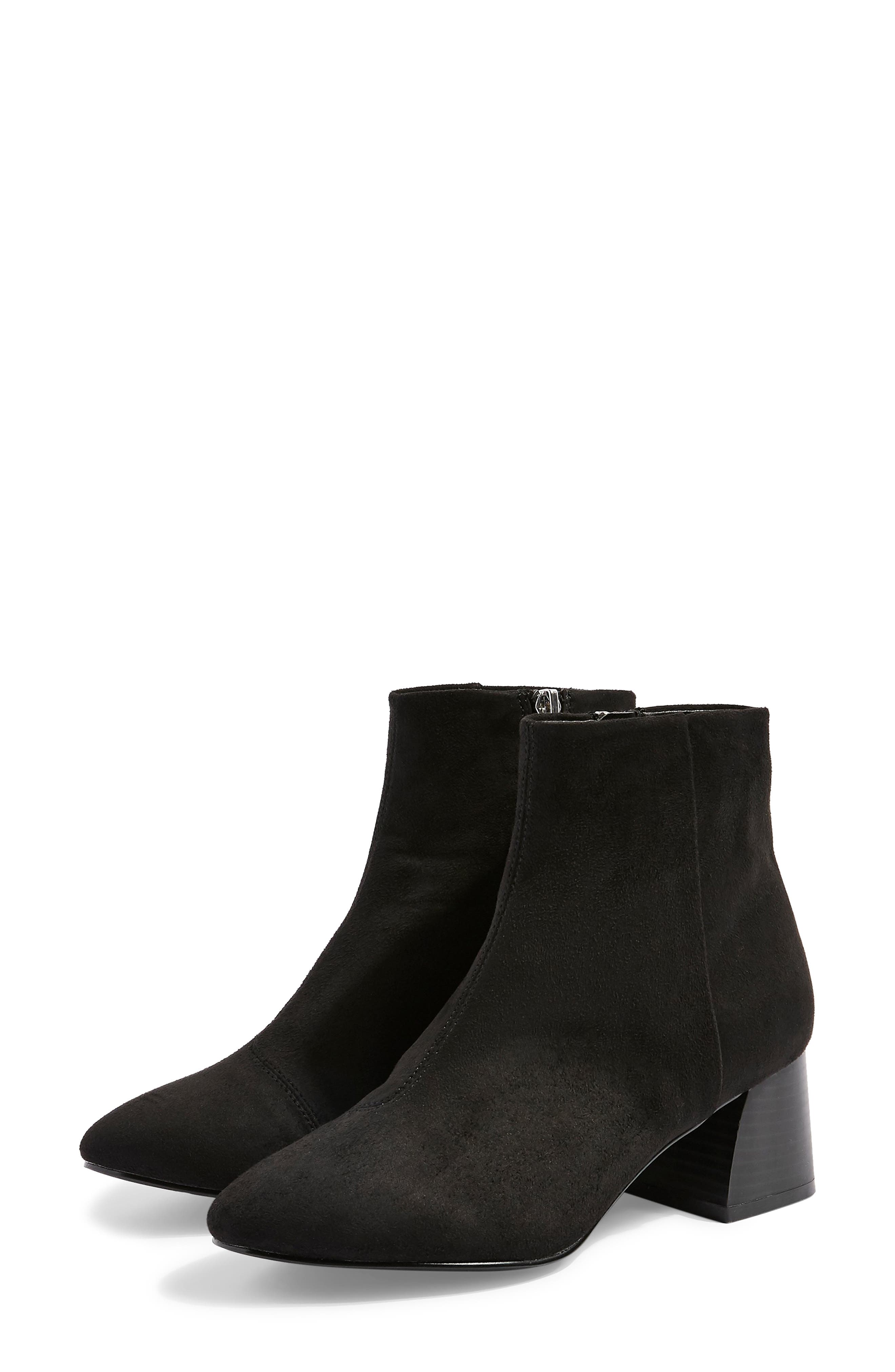 Topshop Babe Block Heel Bootie, Main, color, 