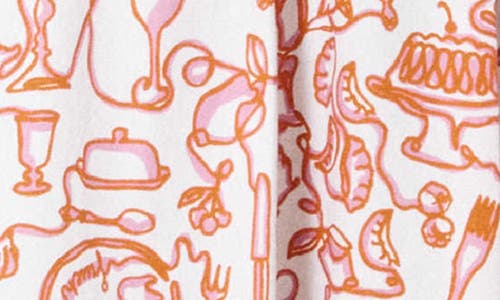 Frnch Paulonie Sleeveless Sundress In Set Table