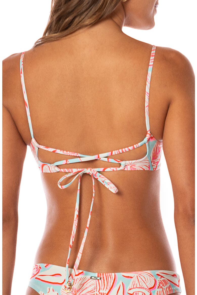 Australian Reef Dainty Reversible Underwire Bikini Top, Alternate, color, LT/ PASTEL BLUE