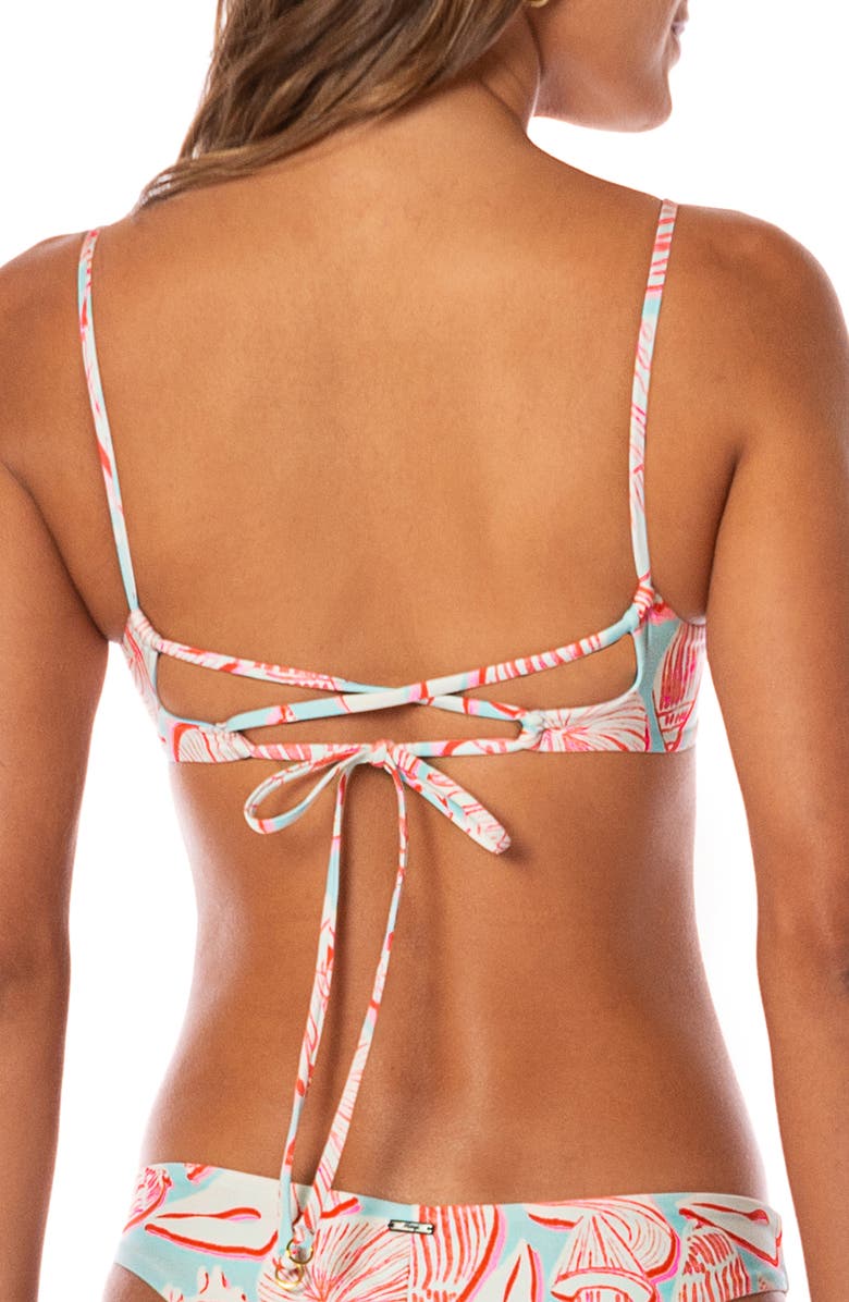 Maaji Australian Reef Dainty Reversible Underwire Bikini Top, Alternate, color, Lt/ Pastel Blue