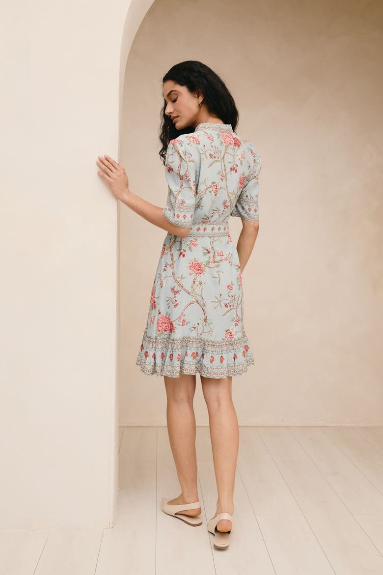 Everly Blue Dress, Alternate, color, Blue