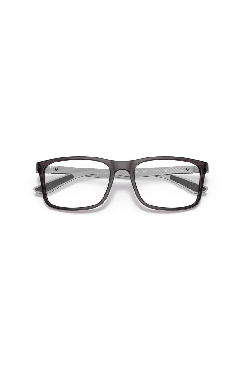 55mm Rectangle optical glasses, Alternate, color, Grey