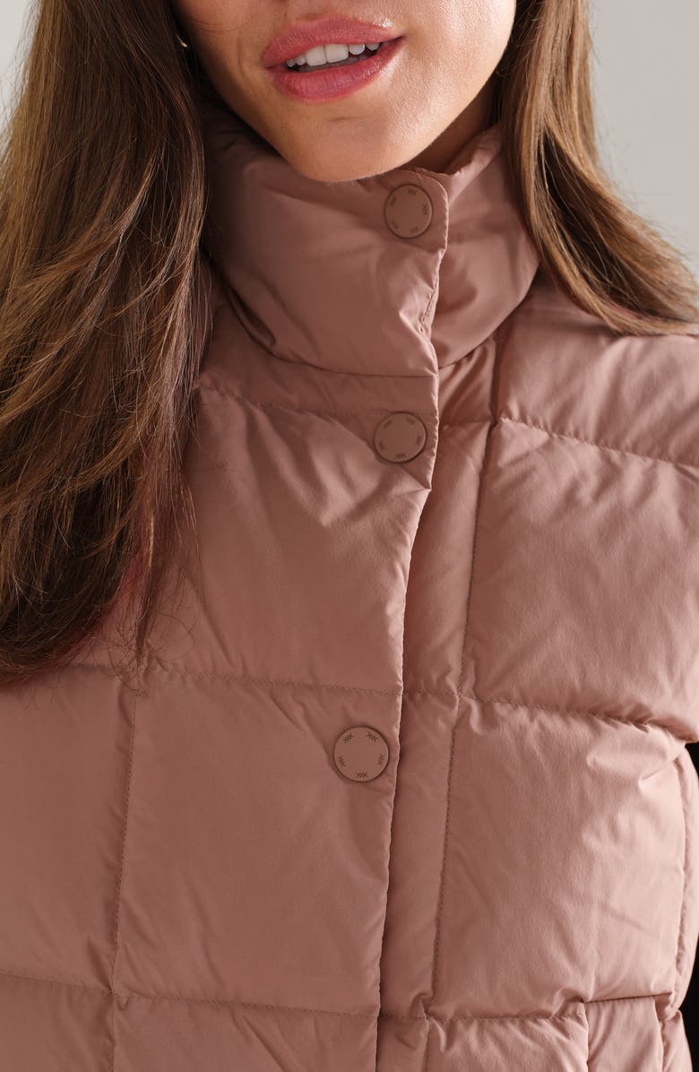 Rhone Powder Puffer Down Vest, Alternate, color, Clay Mist