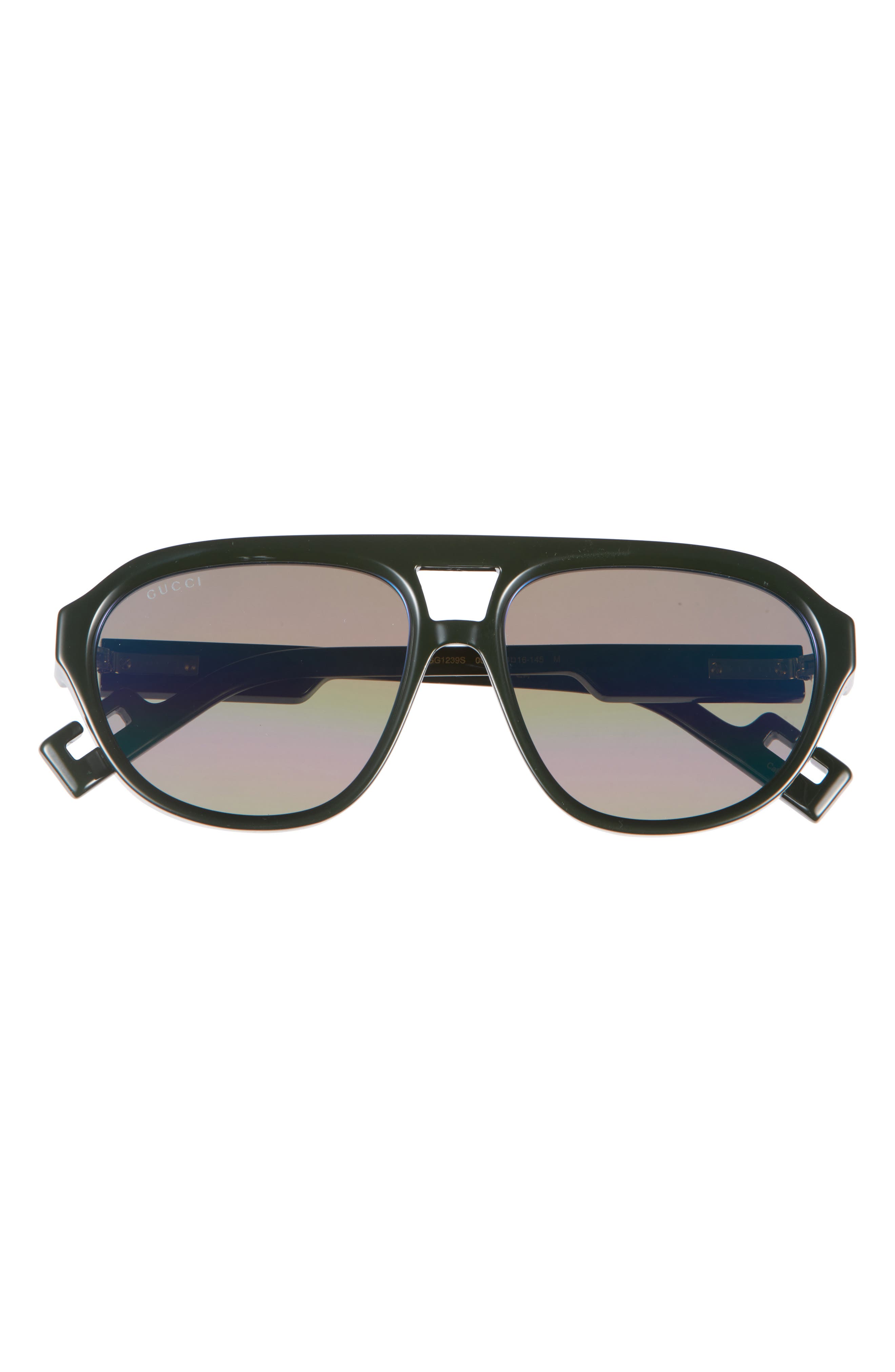 Gucci 58mm Pilot Sunglasses