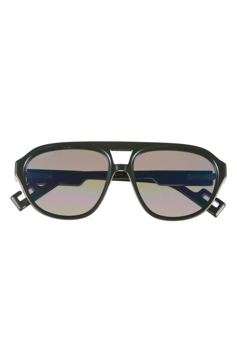 58mm Pilot Sunglasses