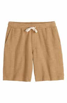 Scotch & Soda Drawstring Texture Slub Shorts