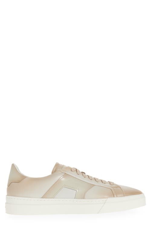 Santoni Goni Sneaker In White