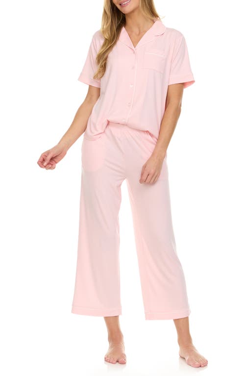 Flora By Flora Nikrooz Annie Matching Pajama Set In Pink Cloud