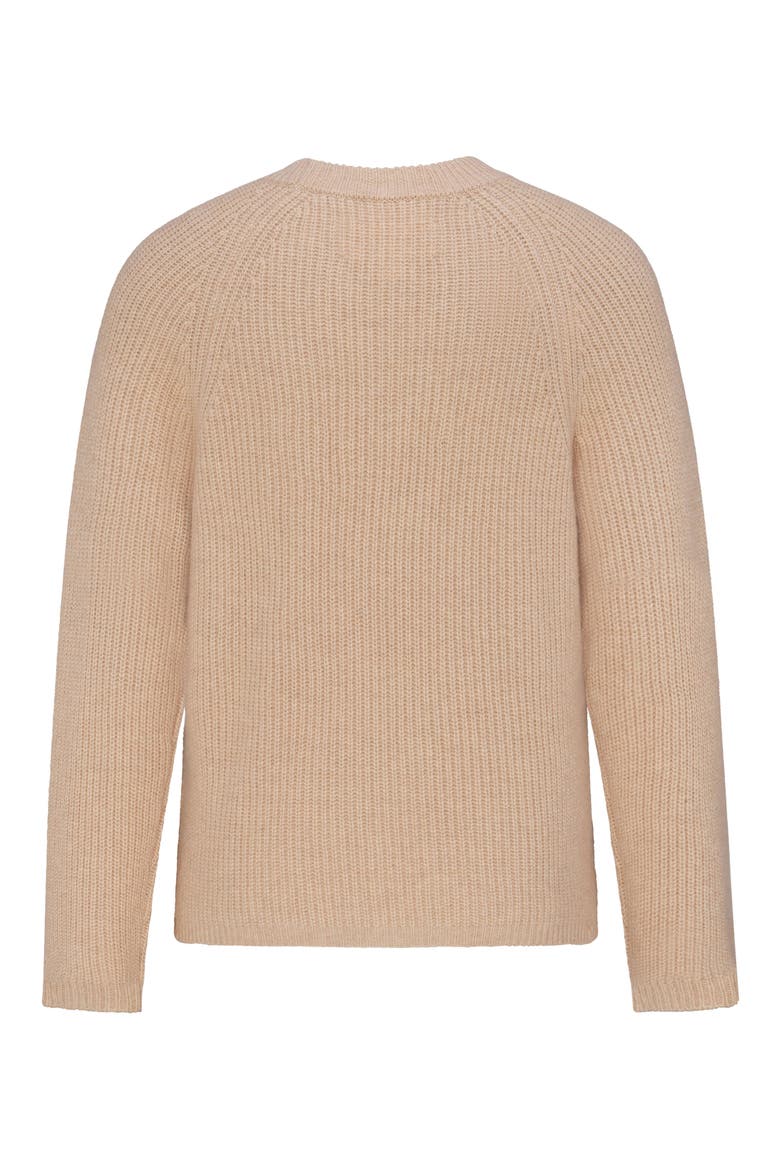 Rachel Cashmere Crewneck Sweater, Alternate, color, SAND BEIGE